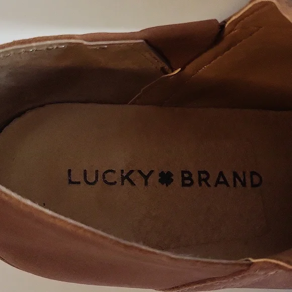 Lucky Brand Women's Almond Toe Ankle Boots Size 8.5 (Like New) - Picture 4 of 12
